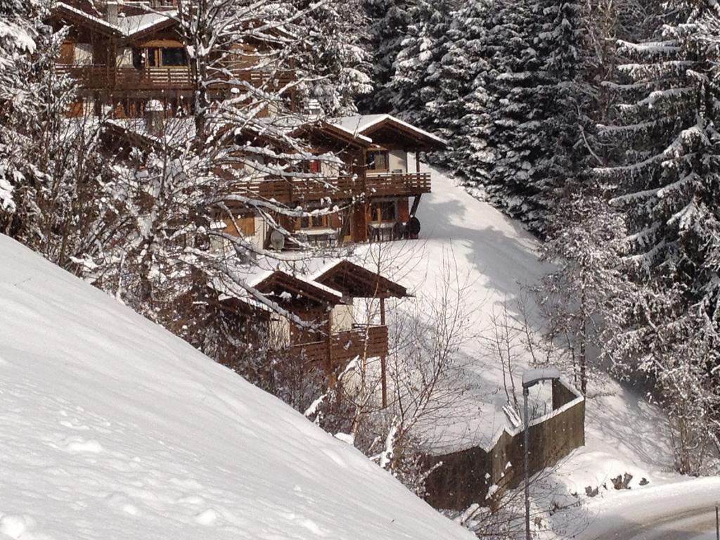 Ferienwohnung Laax Mit Traumblick, Grossem Balkon Und Terrasse 外观 照片