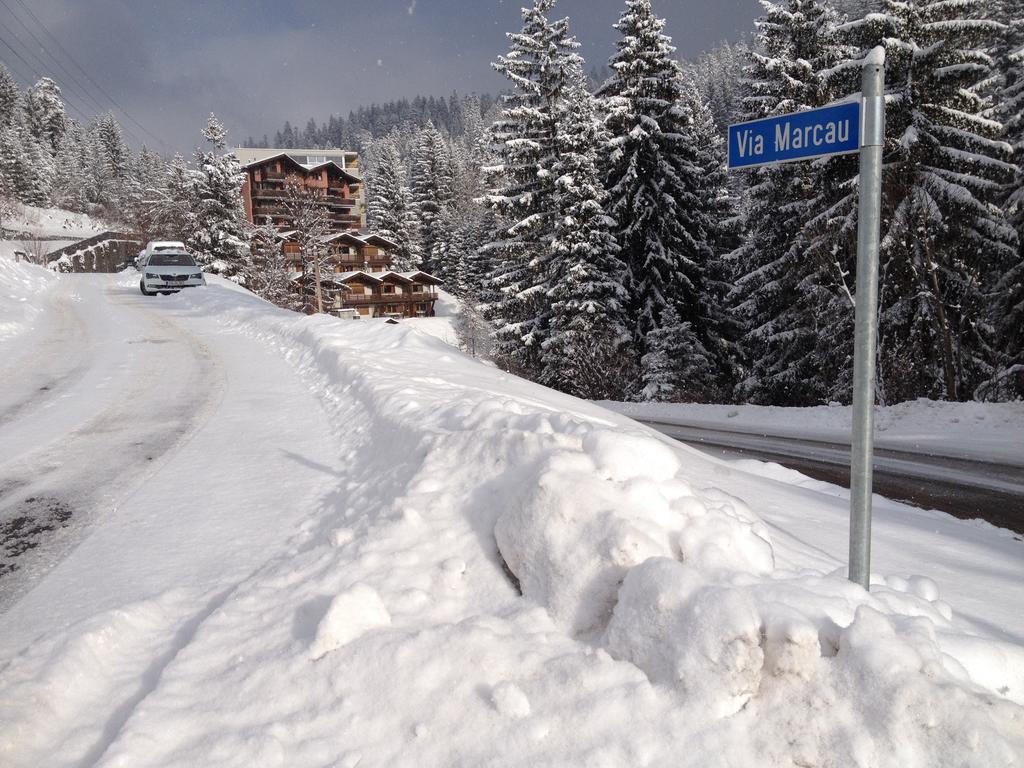 Ferienwohnung Laax Mit Traumblick, Grossem Balkon Und Terrasse 外观 照片