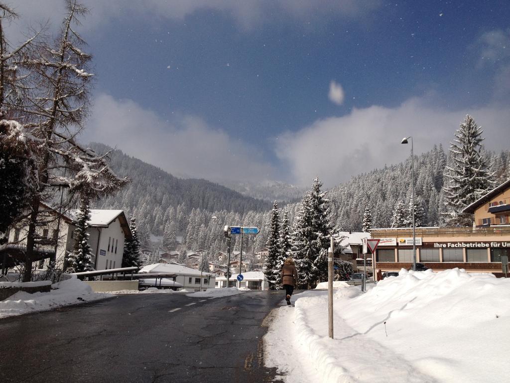 Ferienwohnung Laax Mit Traumblick, Grossem Balkon Und Terrasse 外观 照片