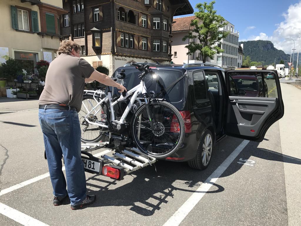 Ferienwohnung Laax Mit Traumblick, Grossem Balkon Und Terrasse 外观 照片