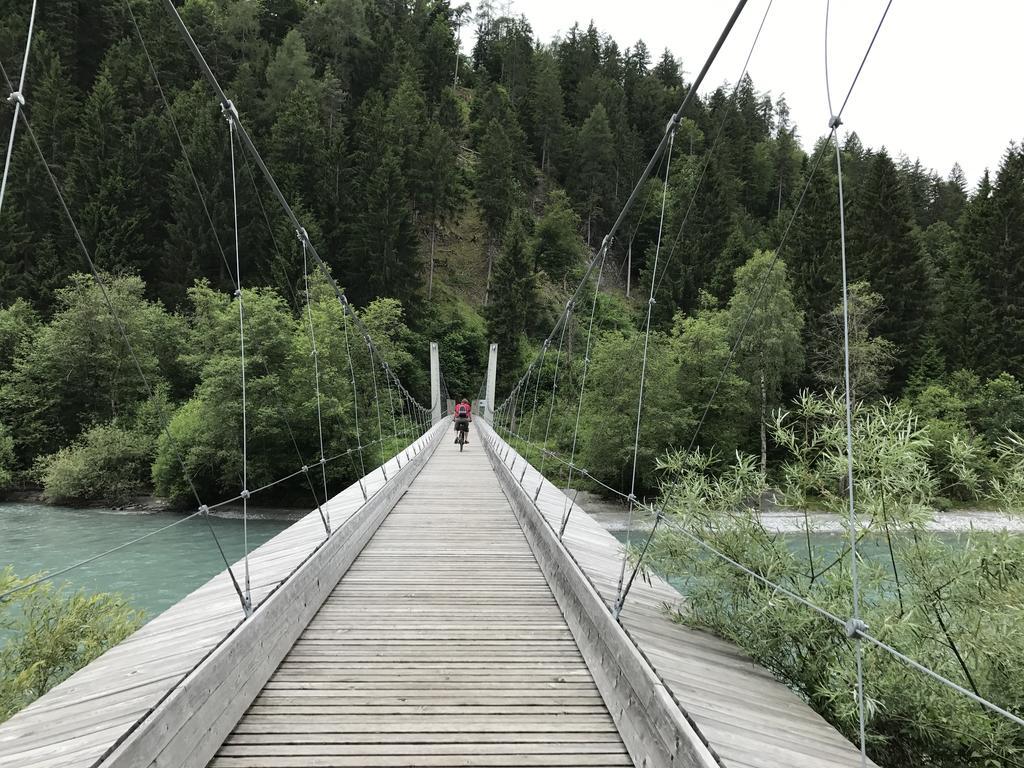 Ferienwohnung Laax Mit Traumblick, Grossem Balkon Und Terrasse 外观 照片
