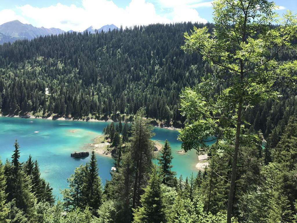 Ferienwohnung Laax Mit Traumblick, Grossem Balkon Und Terrasse 外观 照片