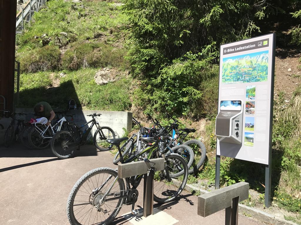 Ferienwohnung Laax Mit Traumblick, Grossem Balkon Und Terrasse 外观 照片