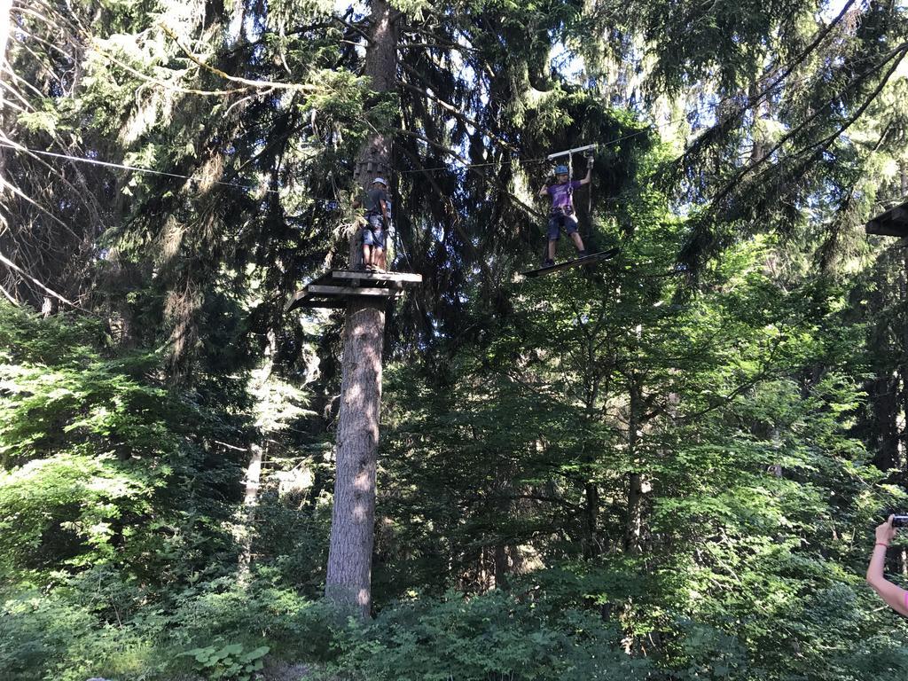 Ferienwohnung Laax Mit Traumblick, Grossem Balkon Und Terrasse 外观 照片