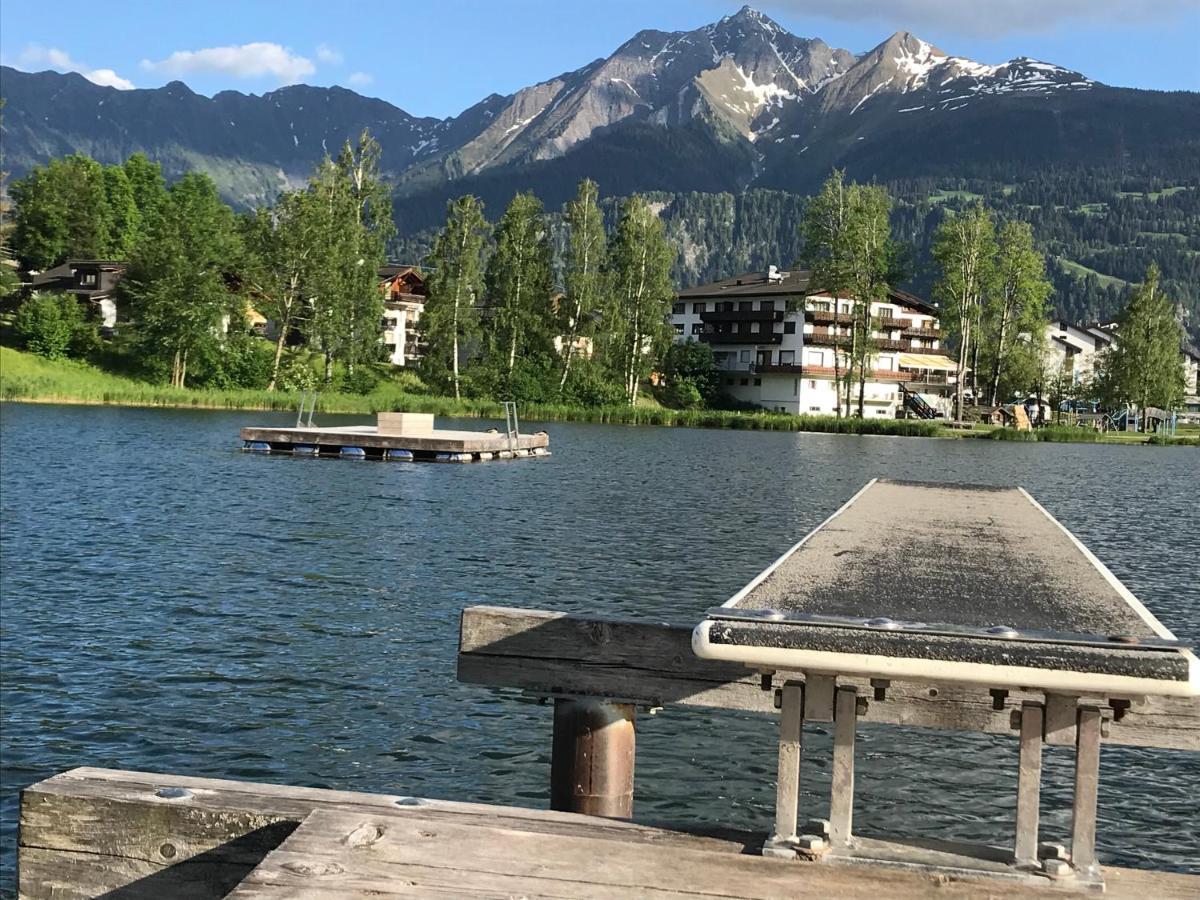 Ferienwohnung Laax Mit Traumblick, Grossem Balkon Und Terrasse 外观 照片